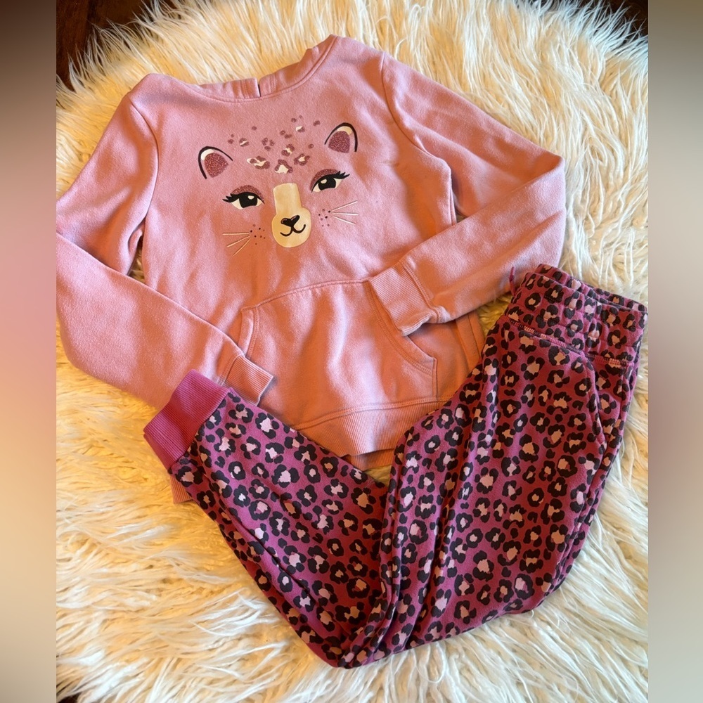 💛 10 for $13 💛 leopard print jogger set